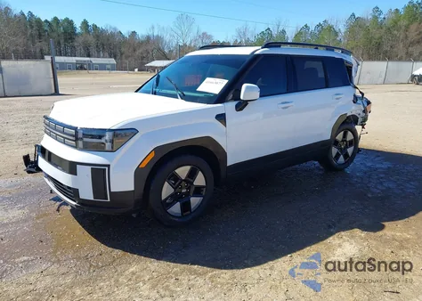 2025 Hyundai Santa Fe Hybrid Sel from USA, damaged, VIN 5NMP24G12SH022695